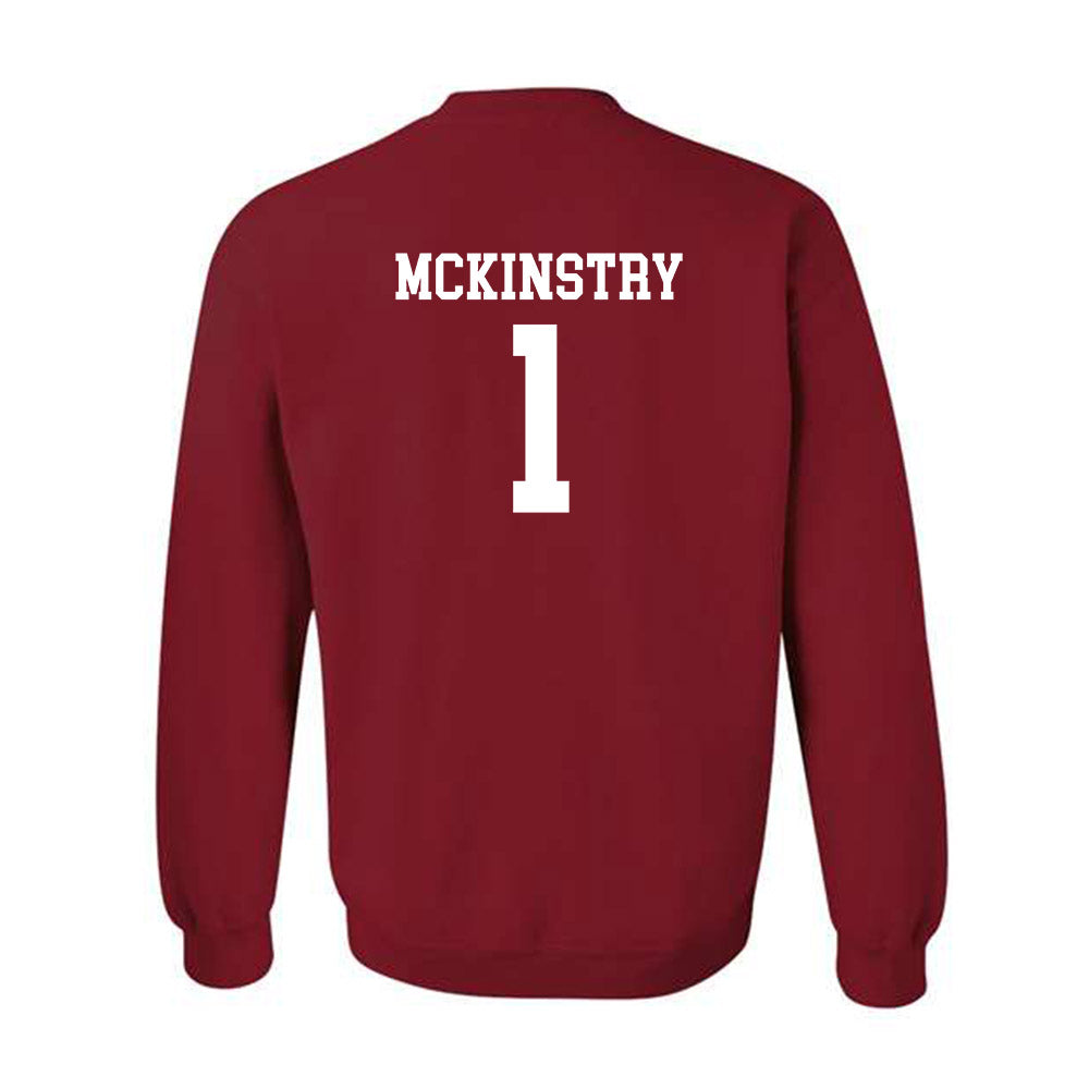 Alabama - Football Alumni : Ga'Quincy McKinstry - Classic Shersey Crewneck Sweatshirt Style001