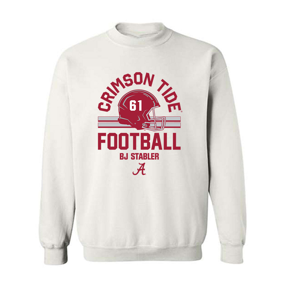 Alabama - Football Alumni : BJ Stabler - Crewneck Sweatshirt Classic Fashion Shersey