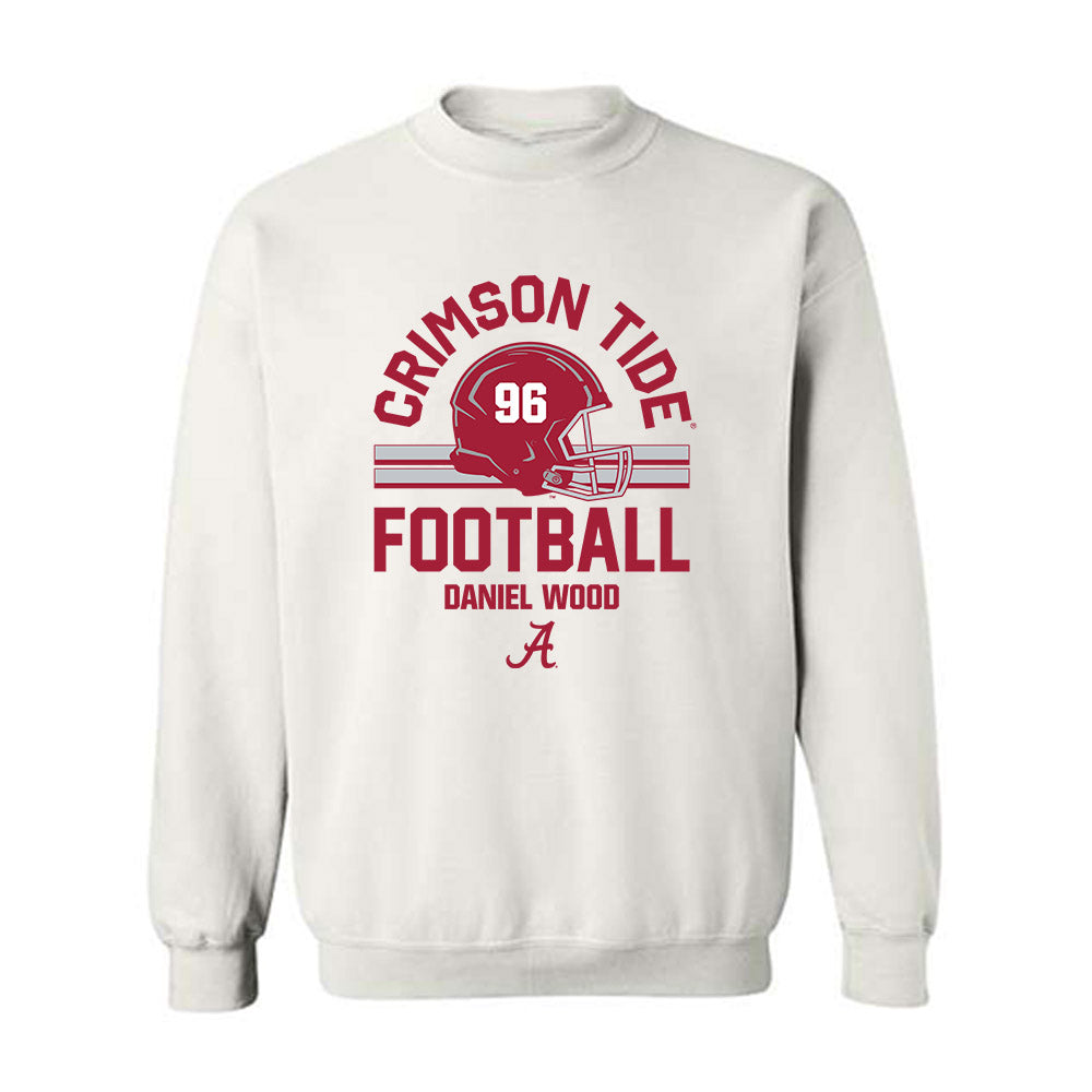 Alabama - Football Alumni : Daniel Wood - Crewneck Sweatshirt Classic Fashion Shersey