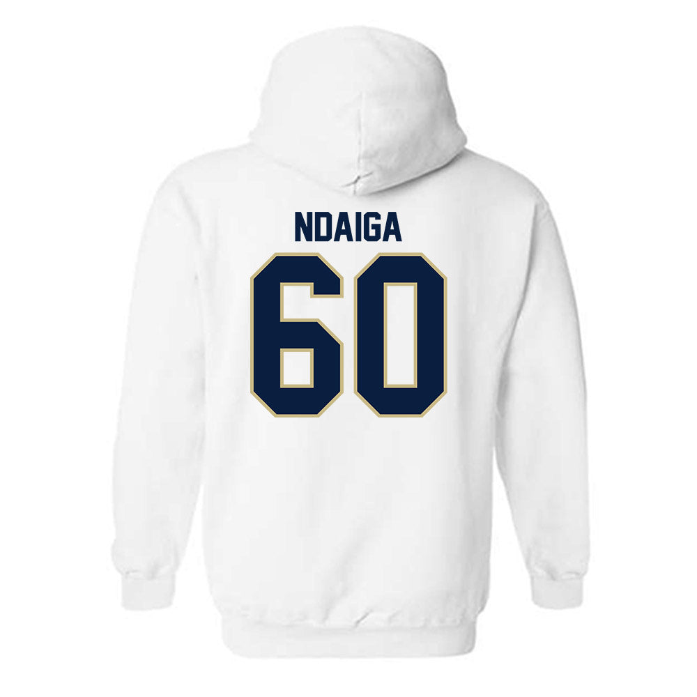 Akron - NCAA Football : Jeremiah Ndaiga - Classic Fashion Shersey Hooded Sweatshirt