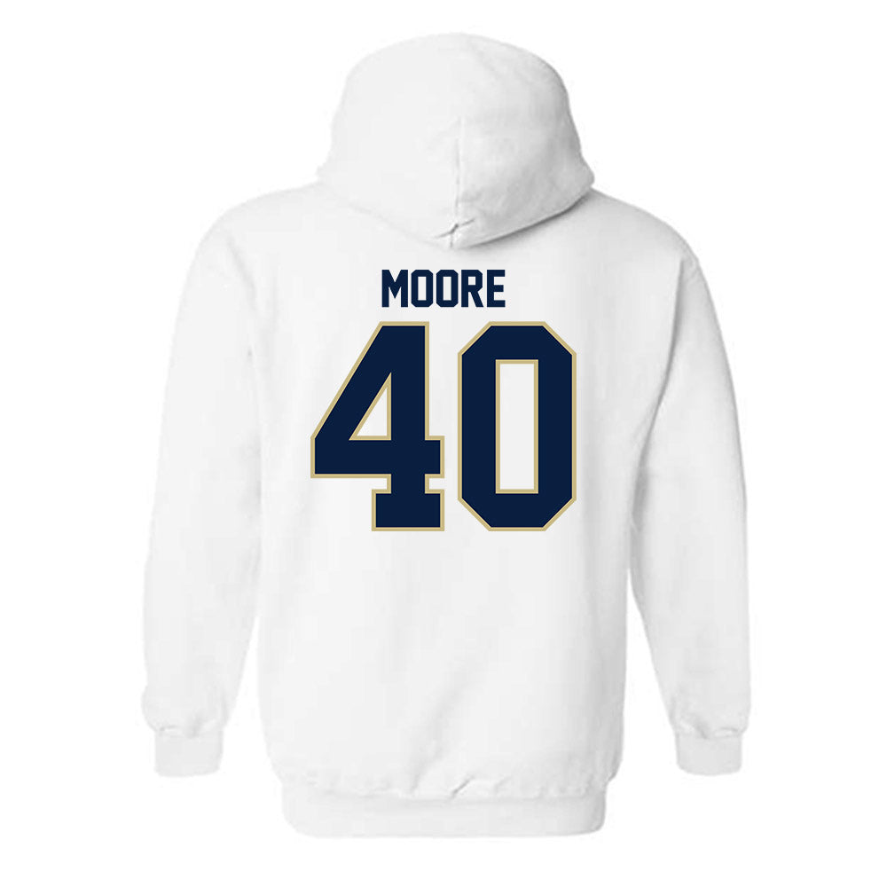 Akron - NCAA Baseball : David Moore - Classic Fashion Shersey Hooded Sweatshirt Style001
