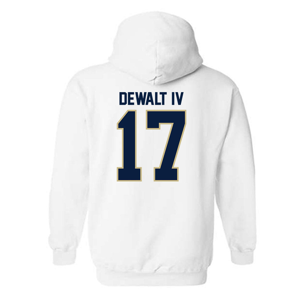 Akron - NCAA Football : Malcolm DeWalt IV - Classic Fashion Shersey Hooded Sweatshirt Style002