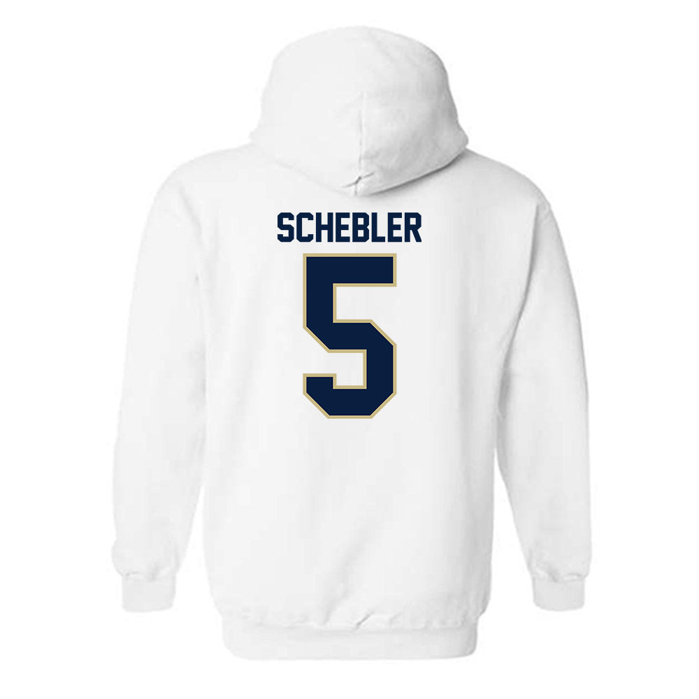 Akron - NCAA Baseball : Charles Schebler - Classic Fashion Shersey Hooded Sweatshirt Style002