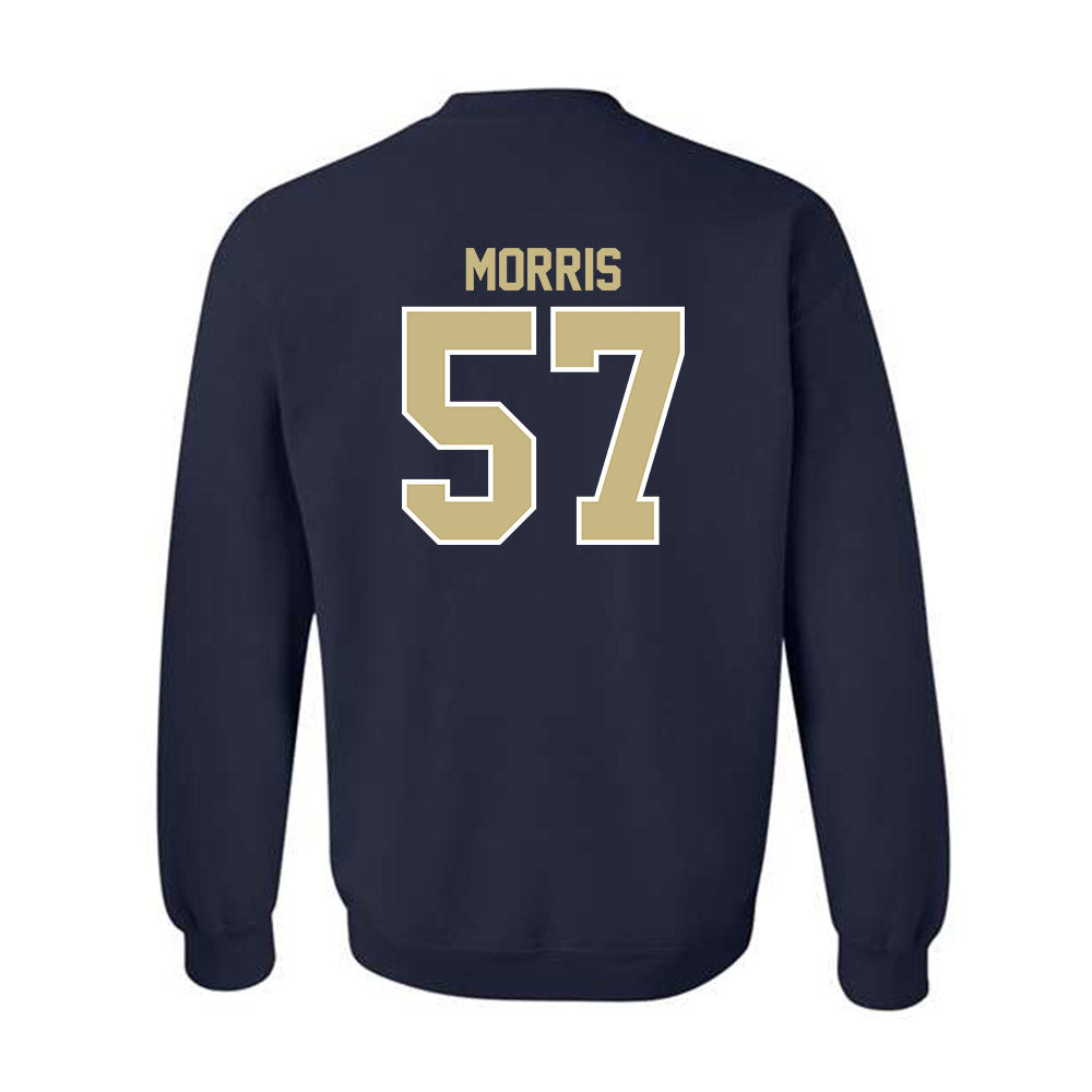 Akron - NCAA Football : Delvin Morris - Classic Shersey Crewneck Sweatshirt Style003
