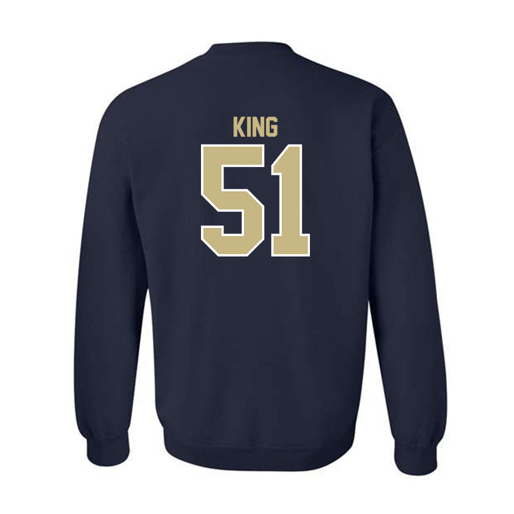 Akron - NCAA Football : Maasai King - Classic Shersey Crewneck Sweatshirt Style002