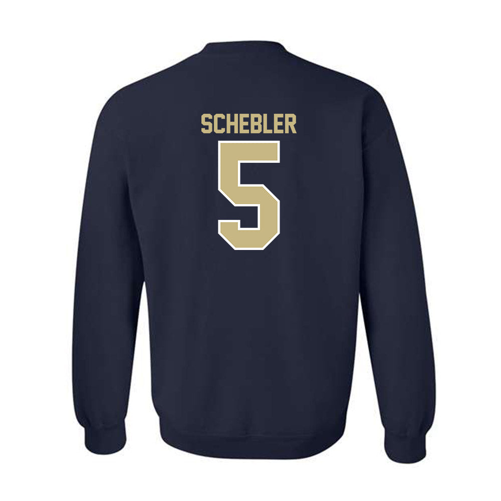 Akron - NCAA Baseball : Charles Schebler - Classic Shersey Crewneck Sweatshirt Style001
