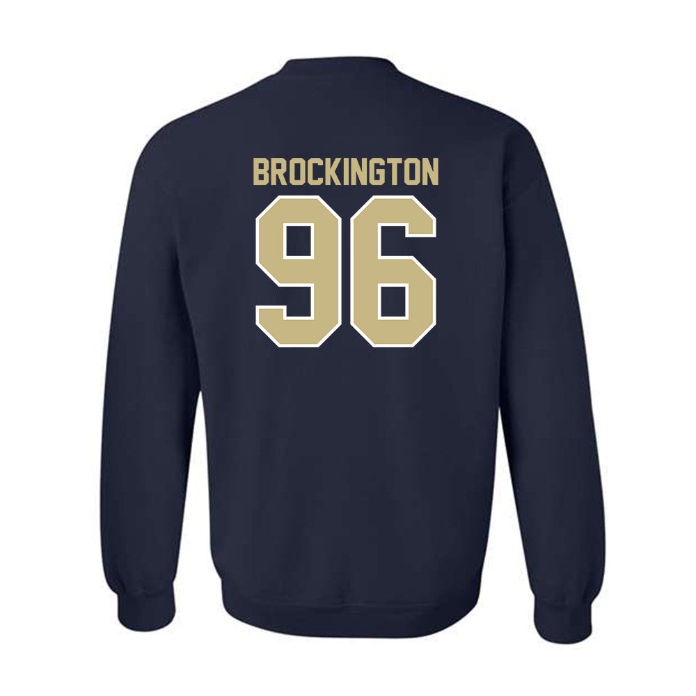 Akron - NCAA Football : Zy Brockington - Classic Shersey Crewneck Sweatshirt Style001