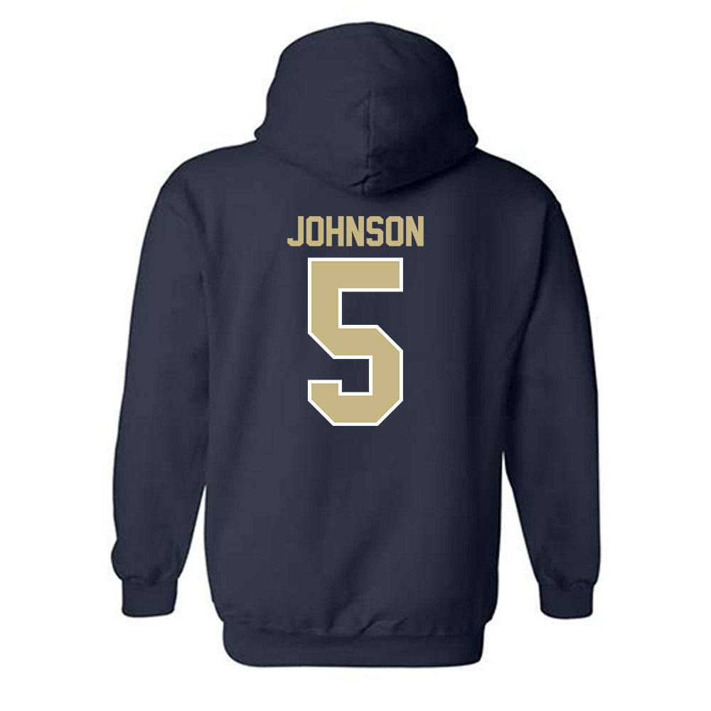 Akron - NCAA Men's Basketball : Tavari Johnson - Classic Shersey Hooded Sweatshirt Style001