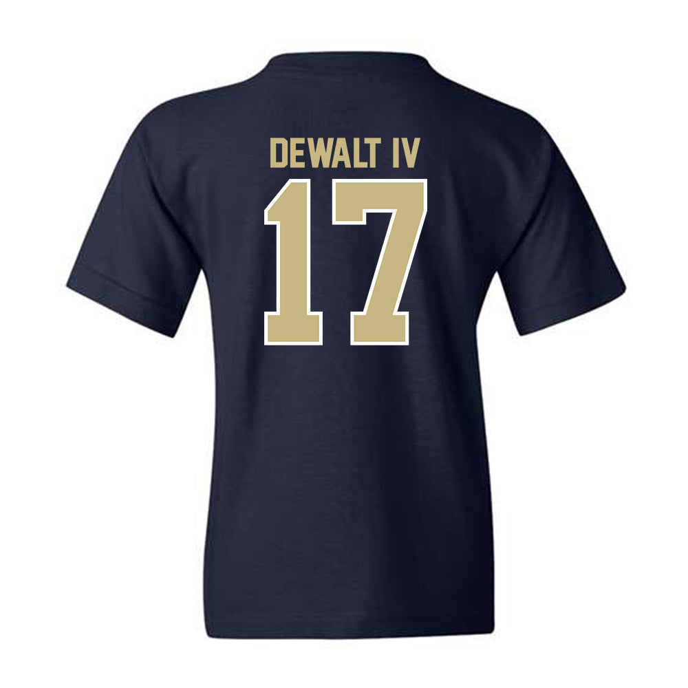 Akron - NCAA Football : Malcolm DeWalt IV - Classic Shersey Youth T-Shirt