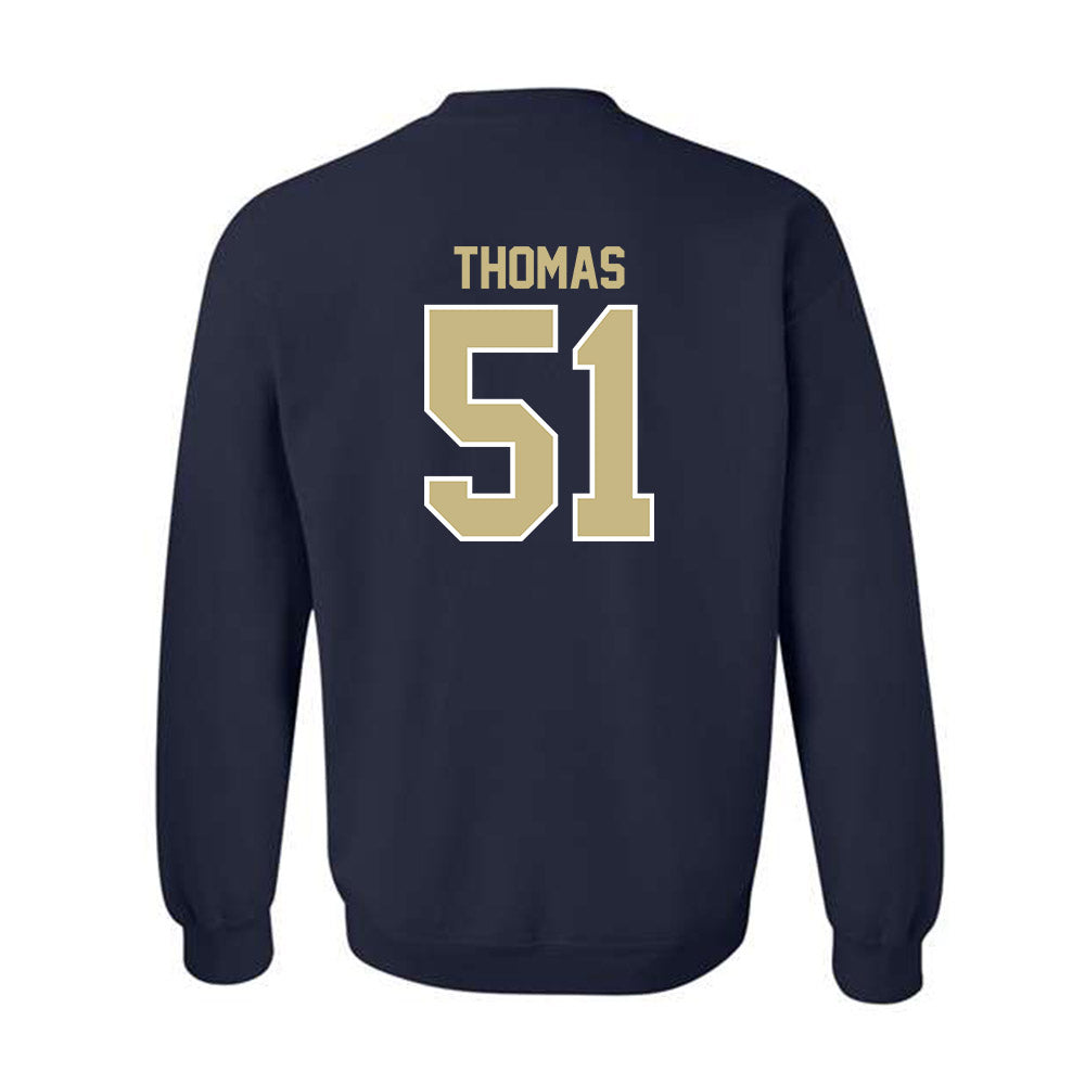 Akron - NCAA Football : DQ Thomas - Classic Shersey Crewneck Sweatshirt Style001