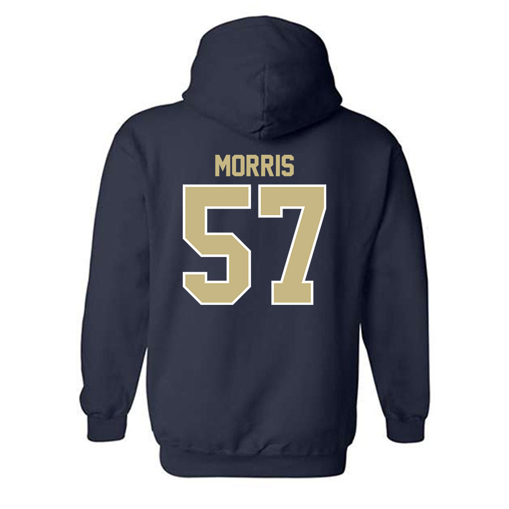 Akron - NCAA Football : Delvin Morris - Classic Shersey Hooded Sweatshirt