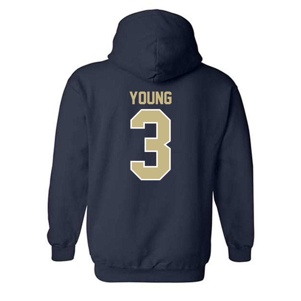 Akron - NCAA Men's Basketball : Sharron Young - Classic Shersey Hooded Sweatshirt Style002