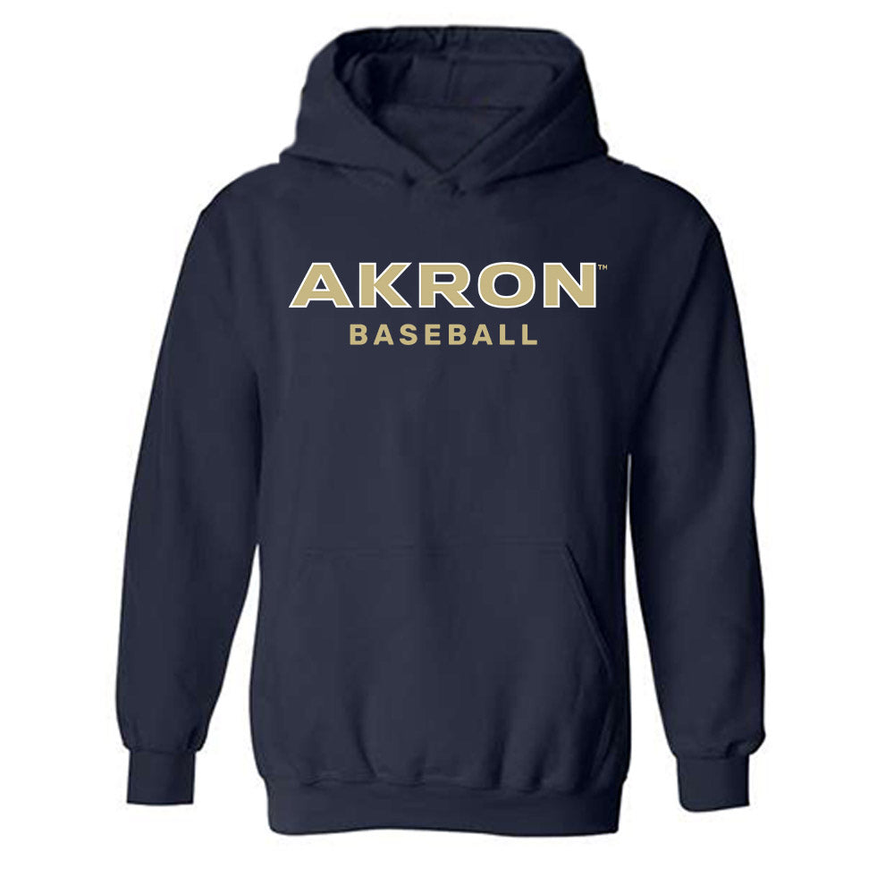 Akron - NCAA Baseball : David Moore - Classic Shersey Hooded Sweatshirt Style001