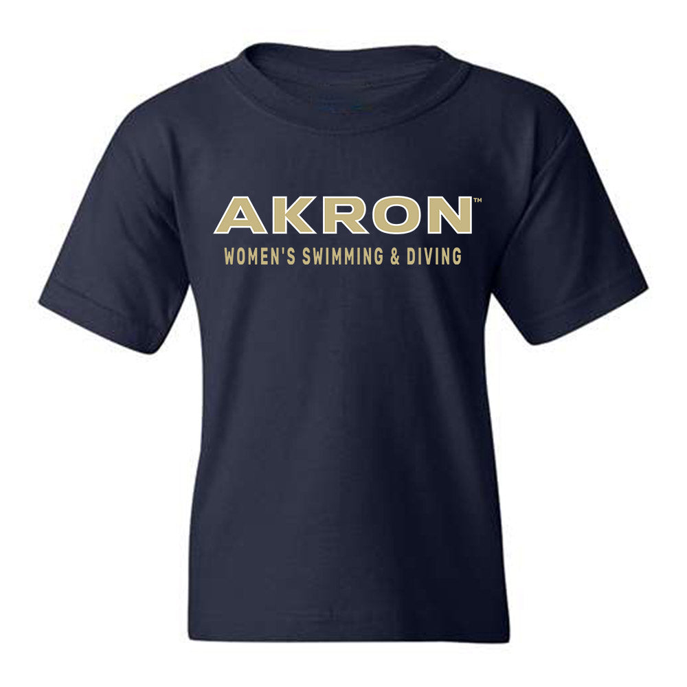 Akron - NCAA Women's Swimming & Diving : Alanis Santiago - Classic Shersey Youth T-Shirt Style003