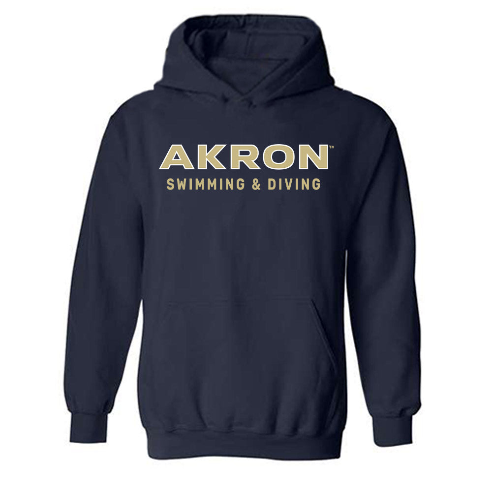 Akron - NCAA Women's Swimming & Diving : Grace Nuhfer - Classic Shersey Hooded Sweatshirt Style002