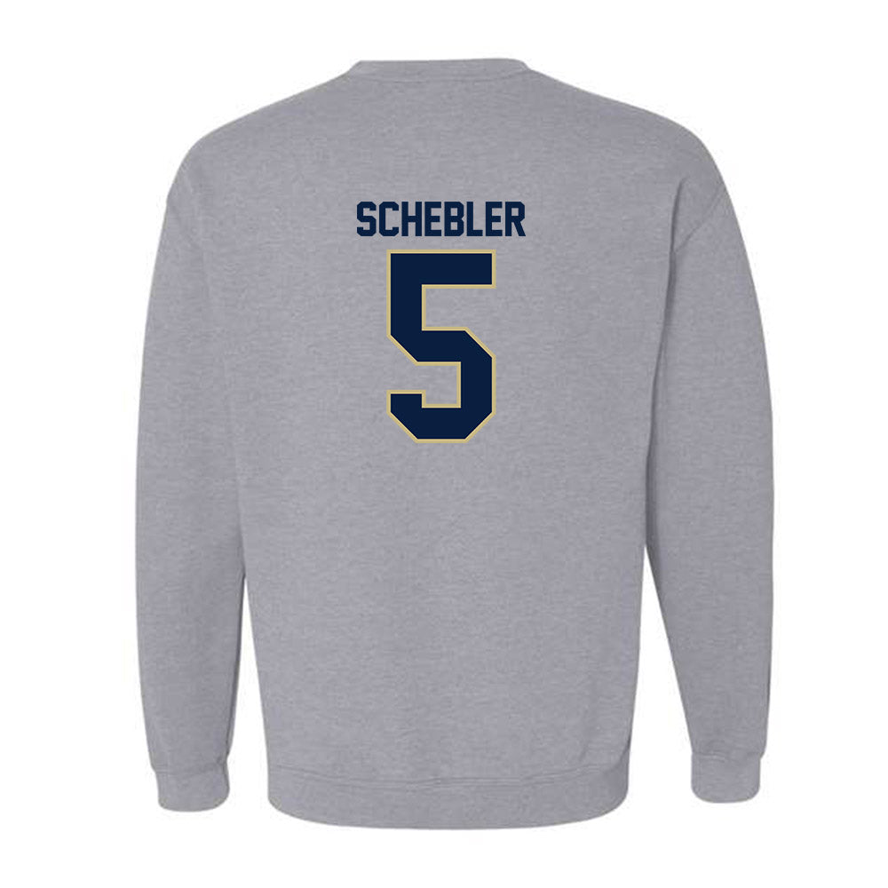 Akron - NCAA Baseball : Charles Schebler - Classic Fashion Shersey Crewneck Sweatshirt Style001