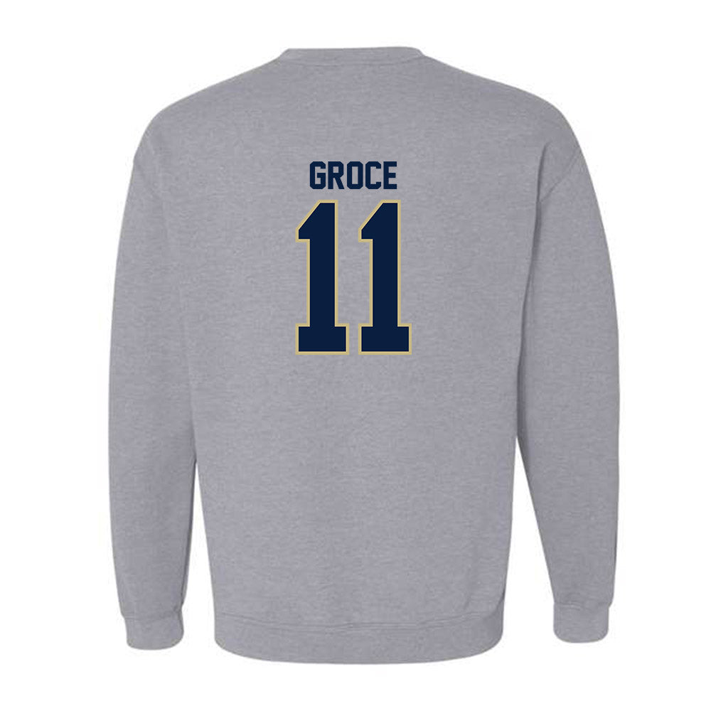Akron - NCAA Men's Basketball : Conner Groce - Classic Fashion Shersey Crewneck Sweatshirt Style002
