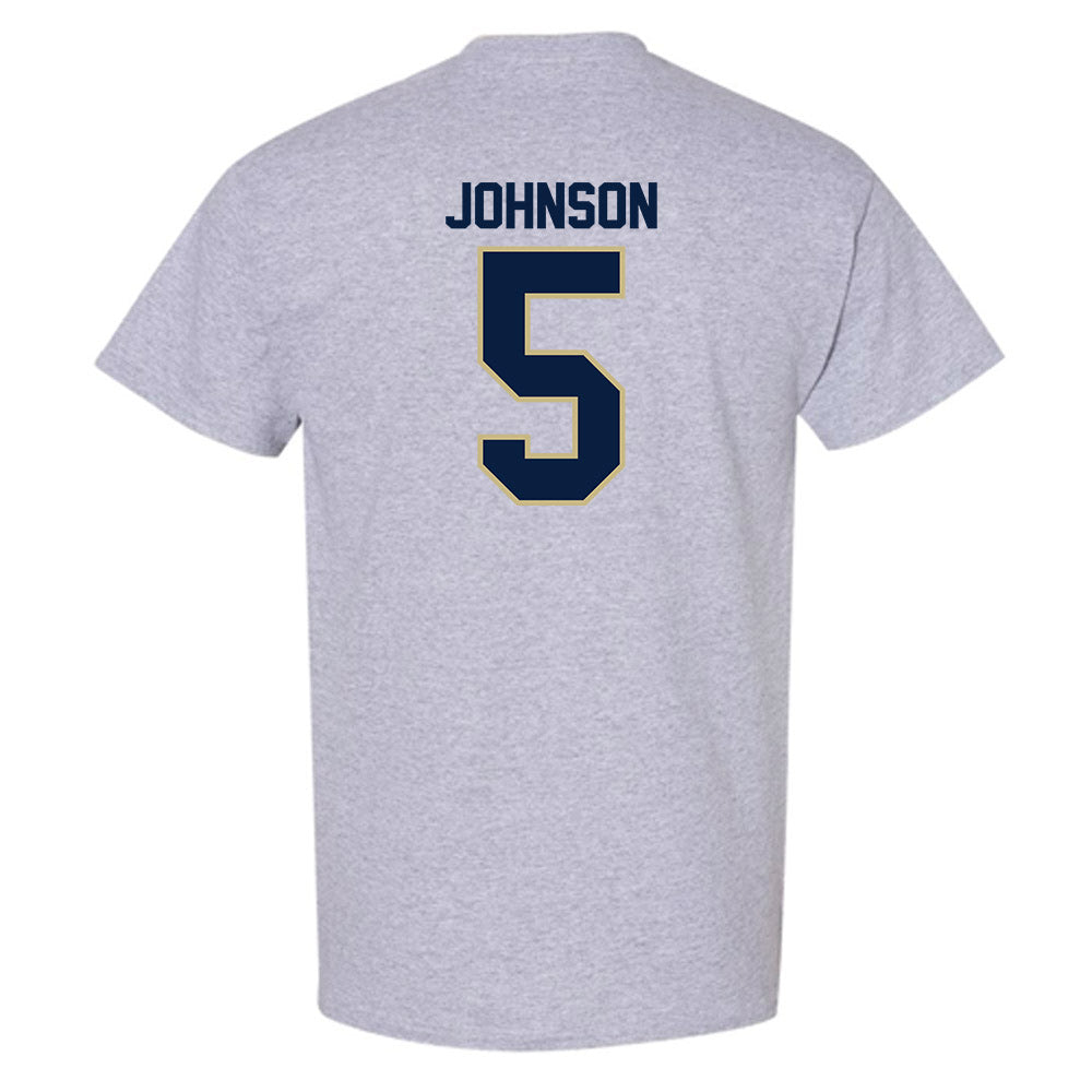 Akron - NCAA Men's Basketball : Tavari Johnson - Classic Fashion Shersey T-Shirt Style002