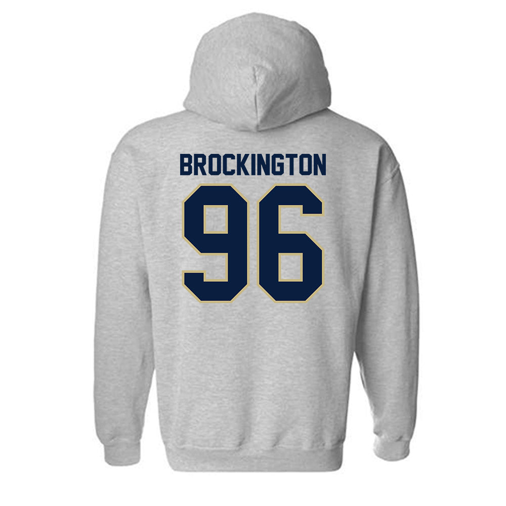 Akron - NCAA Football : Zy Brockington - Classic Fashion Shersey Hooded Sweatshirt Style001