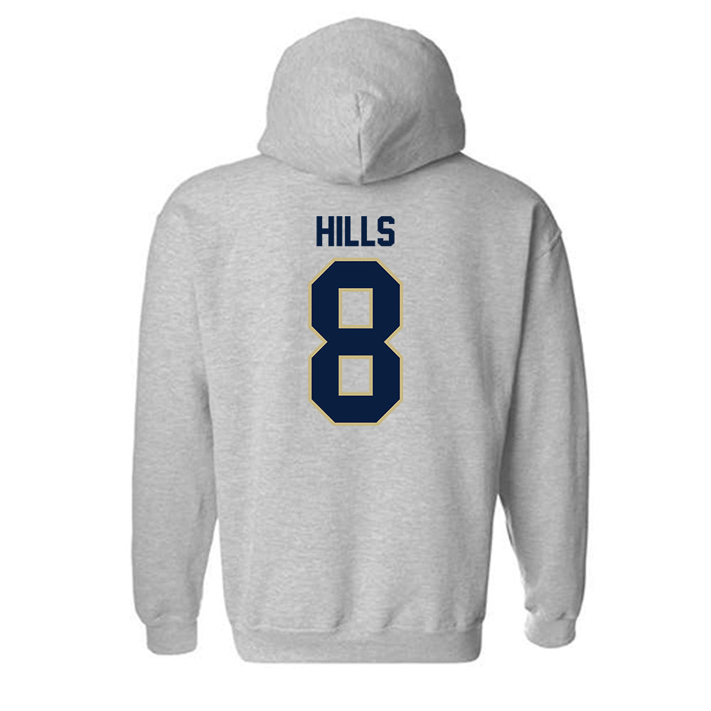 Akron - NCAA Football : Brandon Hills - Classic Fashion Shersey Hooded Sweatshirt Style002