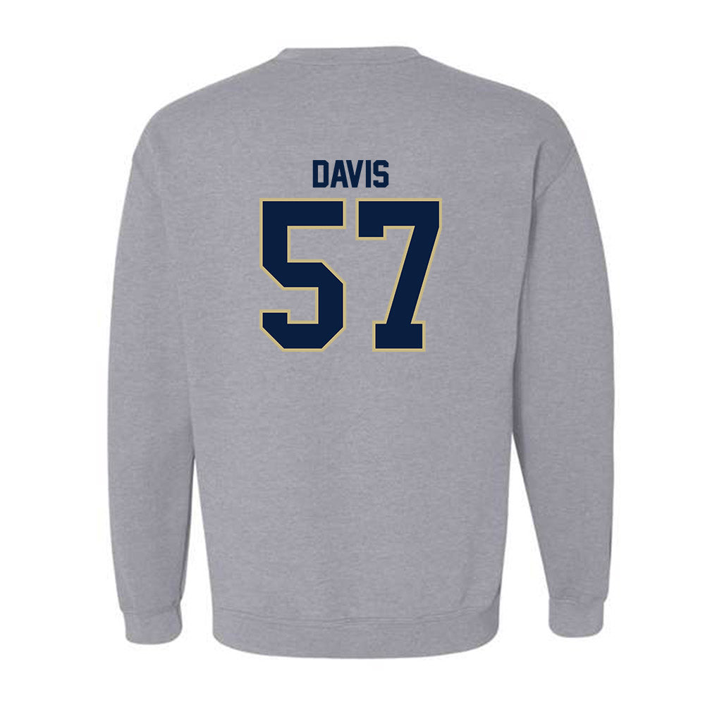 Akron - NCAA Football : Elijah Davis - Classic Fashion Shersey Crewneck Sweatshirt Style001