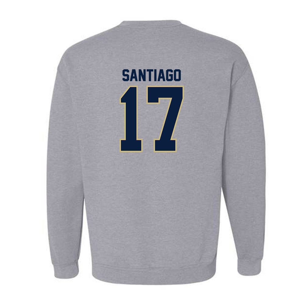 Akron - NCAA Women's Swimming & Diving : Alanis Santiago - Classic Fashion Shersey Crewneck Sweatshirt Style002