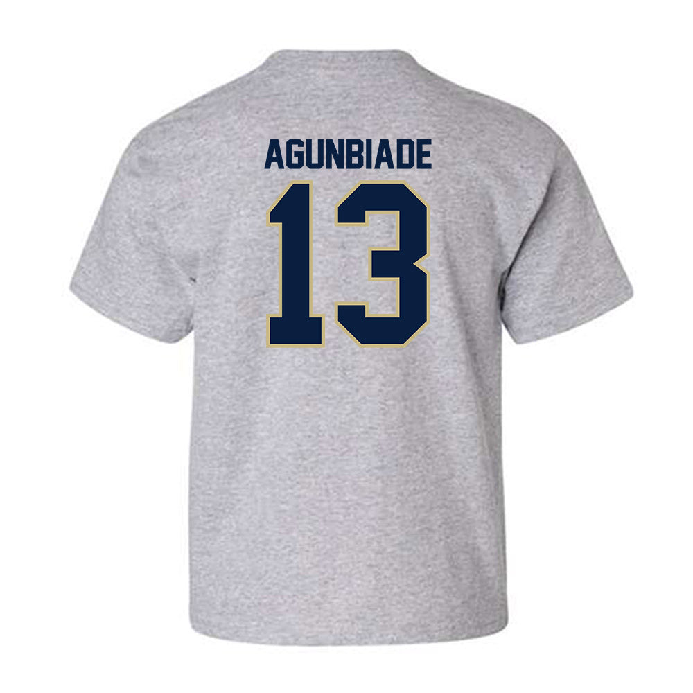 Akron - NCAA Men's Soccer : Remi Agunbiade - Classic Fashion Shersey Youth T-Shirt Style001