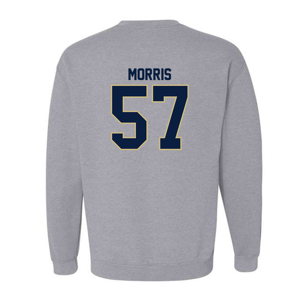 Akron - NCAA Football : Delvin Morris - Classic Fashion Shersey Crewneck Sweatshirt Style002