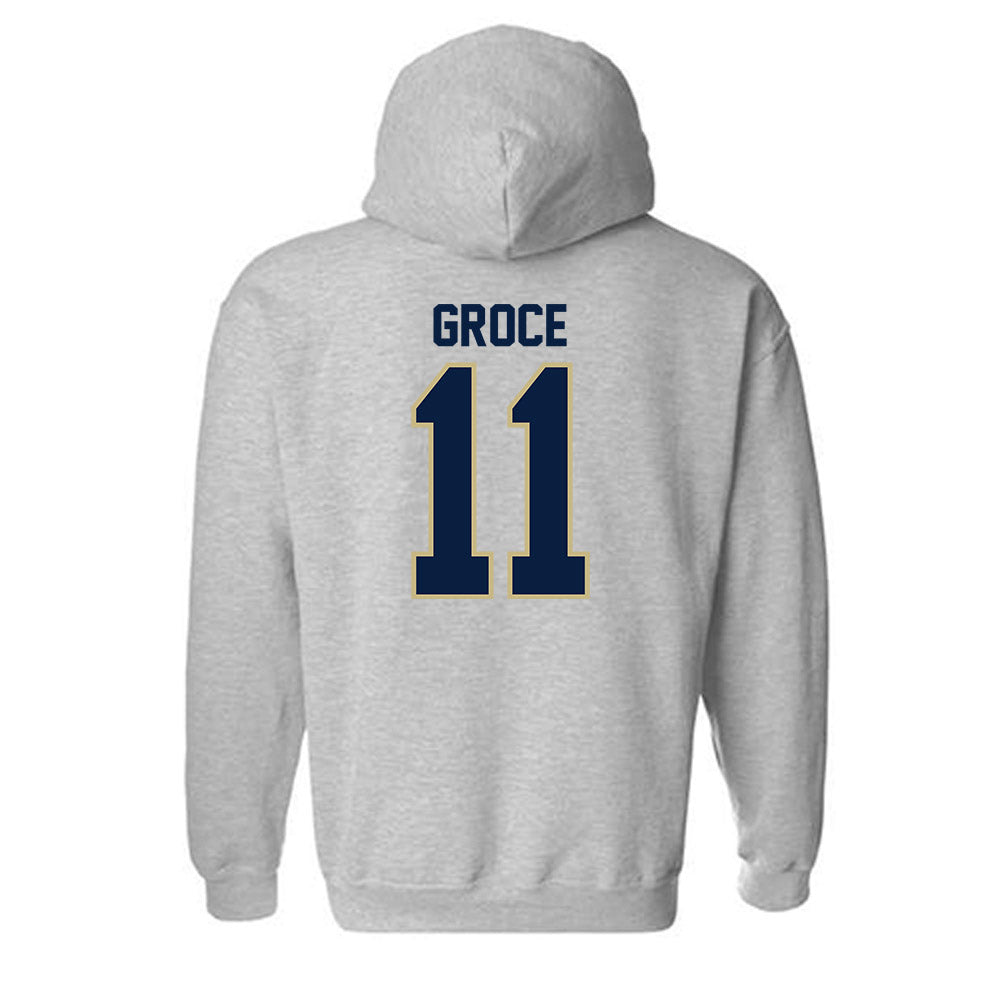 Akron - NCAA Men's Basketball : Conner Groce - Classic Fashion Shersey Hooded Sweatshirt Style002