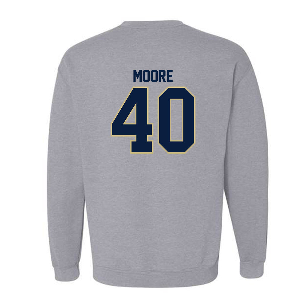 Akron - NCAA Baseball : David Moore - Classic Fashion Shersey Crewneck Sweatshirt