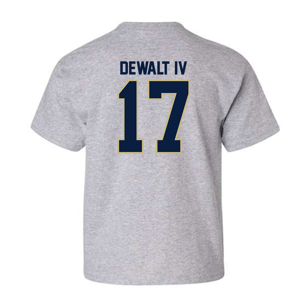 Akron - NCAA Football : Malcolm DeWalt IV - Classic Fashion Shersey Youth T-Shirt Style001
