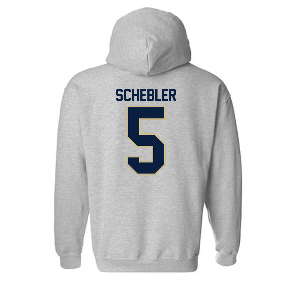 Akron - NCAA Baseball : Charles Schebler - Classic Fashion Shersey Hooded Sweatshirt Style001