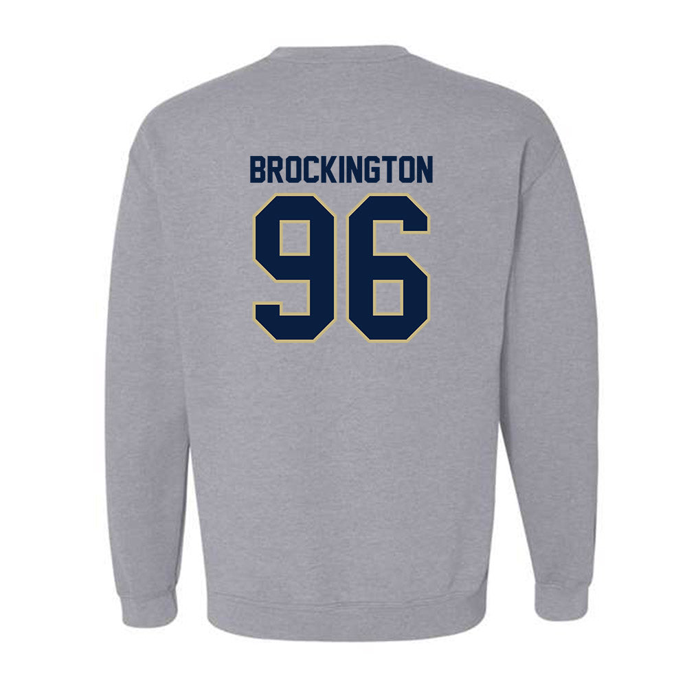 Akron - NCAA Football : Zy Brockington - Classic Fashion Shersey Crewneck Sweatshirt Style001