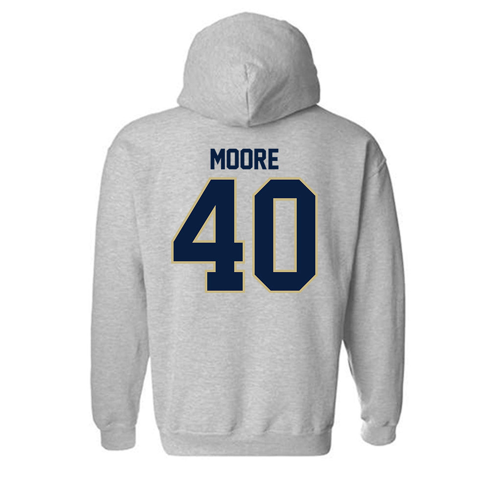 Akron - NCAA Baseball : David Moore - Classic Fashion Shersey Hooded Sweatshirt Style002