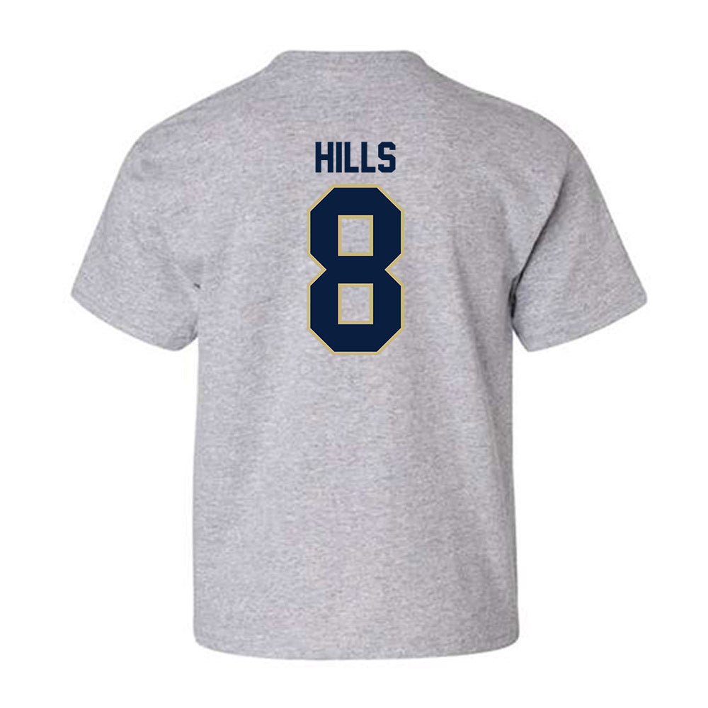 Akron - NCAA Football : Brandon Hills - Classic Fashion Shersey Youth T-Shirt Style001