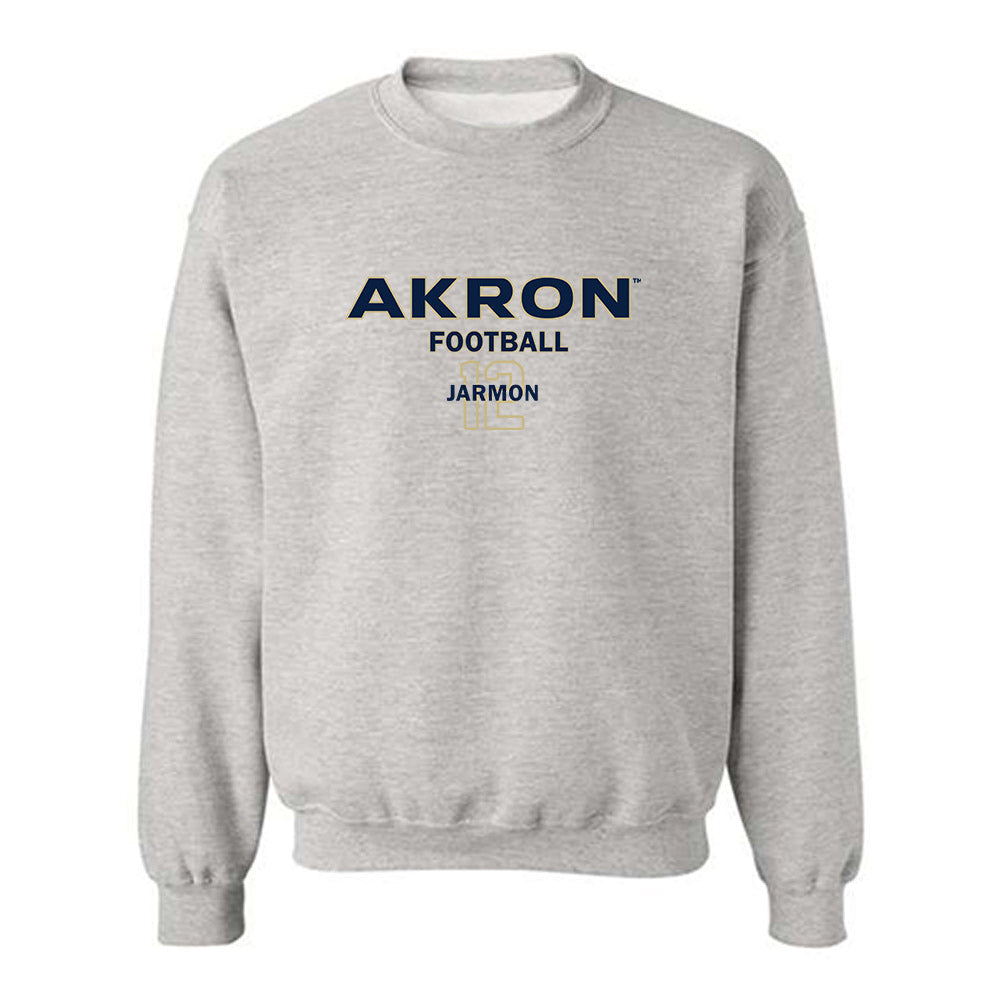 Akron - NCAA Football : Iesa Jarmon - Classic Fashion Shersey Crewneck Sweatshirt