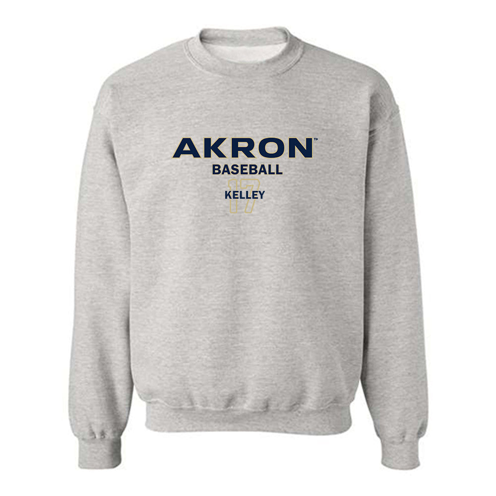 Akron - NCAA Baseball : Jack Kelley - Classic Fashion Shersey Crewneck Sweatshirt Style002