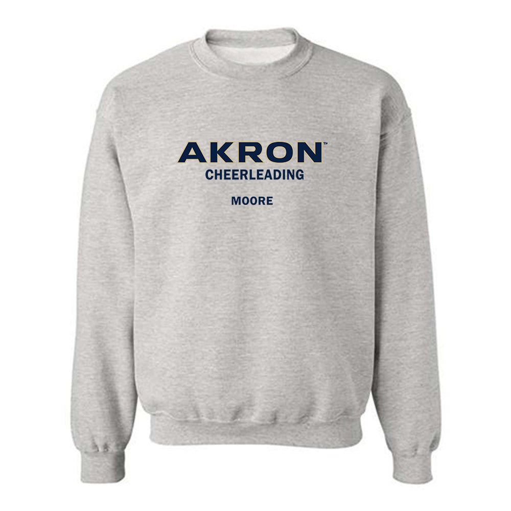 Akron - NCAA Cheerleading : Kiya Moore - Classic Fashion Shersey Crewneck Sweatshirt Style001