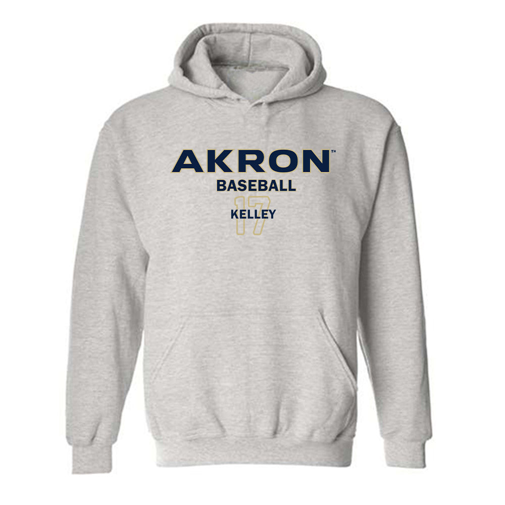 Akron - NCAA Baseball : Jack Kelley - Classic Fashion Shersey Hooded Sweatshirt Style002