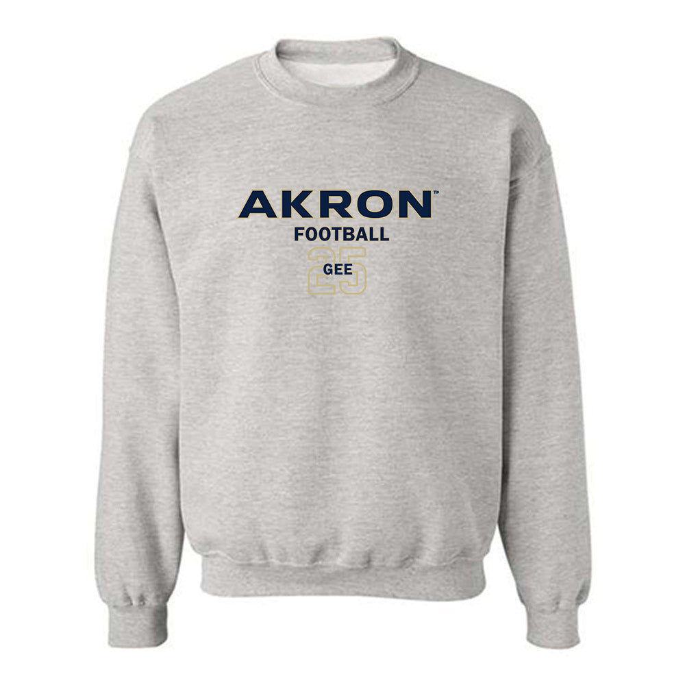 Akron - NCAA Football : Chris Gee - Classic Fashion Shersey Crewneck Sweatshirt Style002
