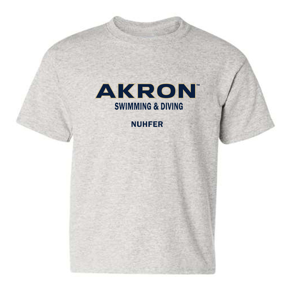 Akron - NCAA Women's Swimming & Diving : Grace Nuhfer - Classic Fashion Shersey Youth T-Shirt Style001