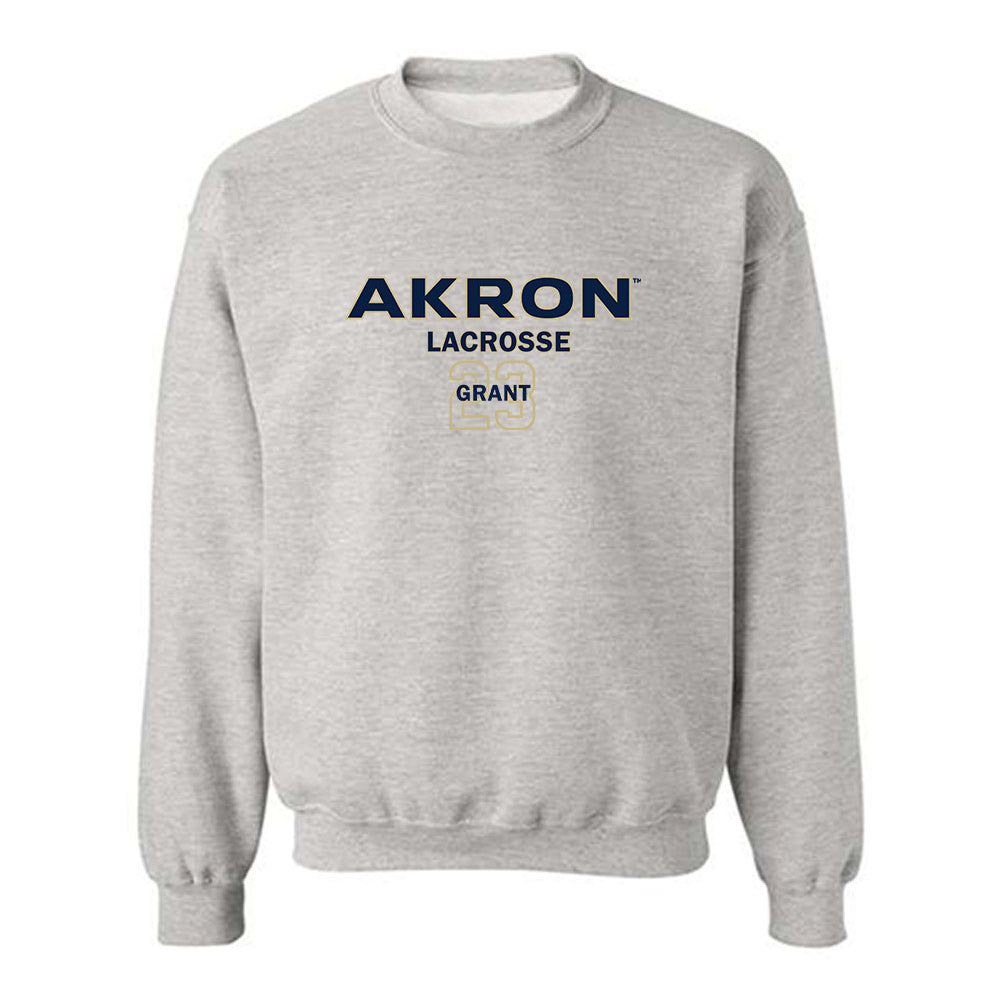 Akron - NCAA Women's Lacrosse : Kayli Grant - Classic Fashion Shersey Crewneck Sweatshirt Style001