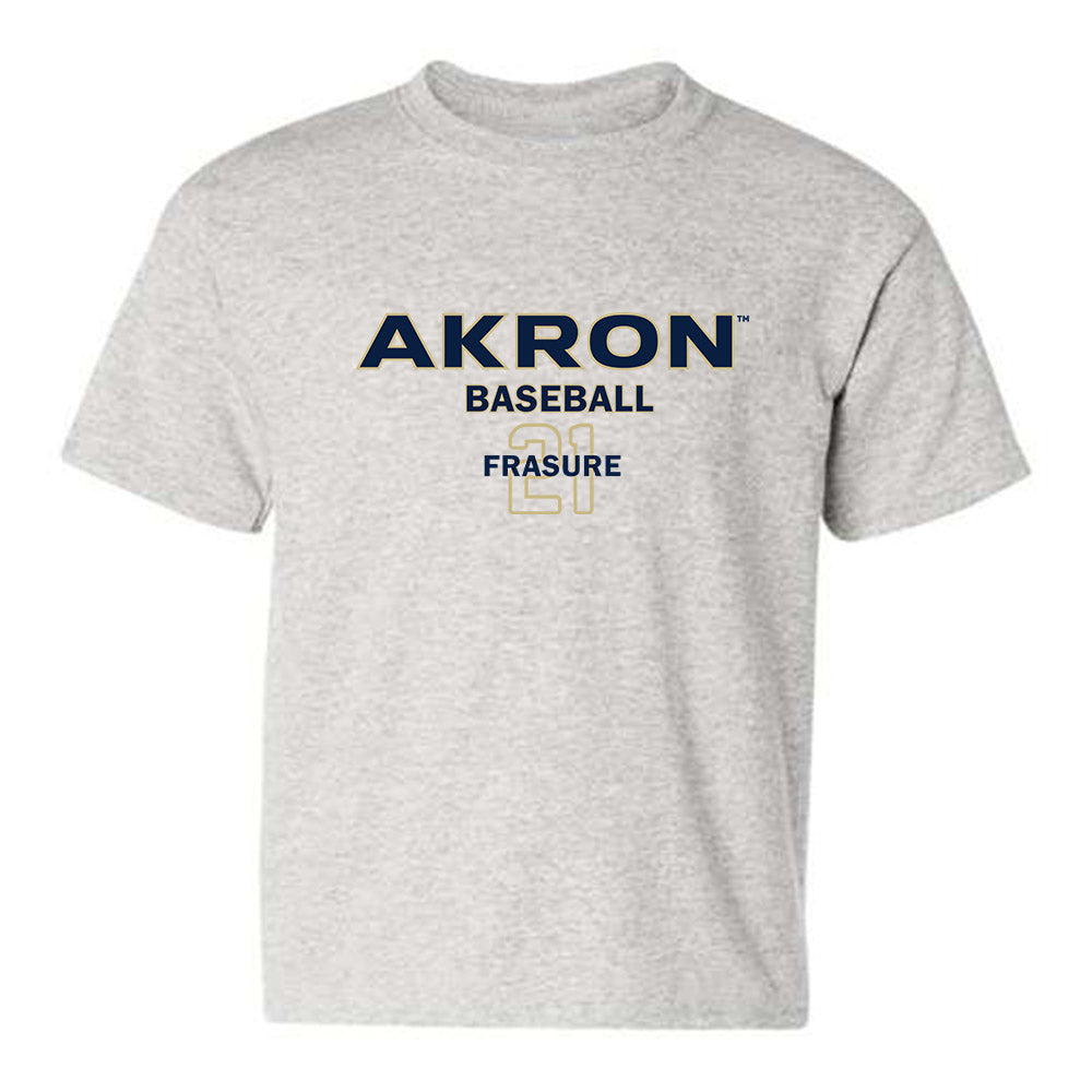 Akron - NCAA Baseball : Jackson Frasure - Classic Fashion Shersey Youth T-Shirt Style001