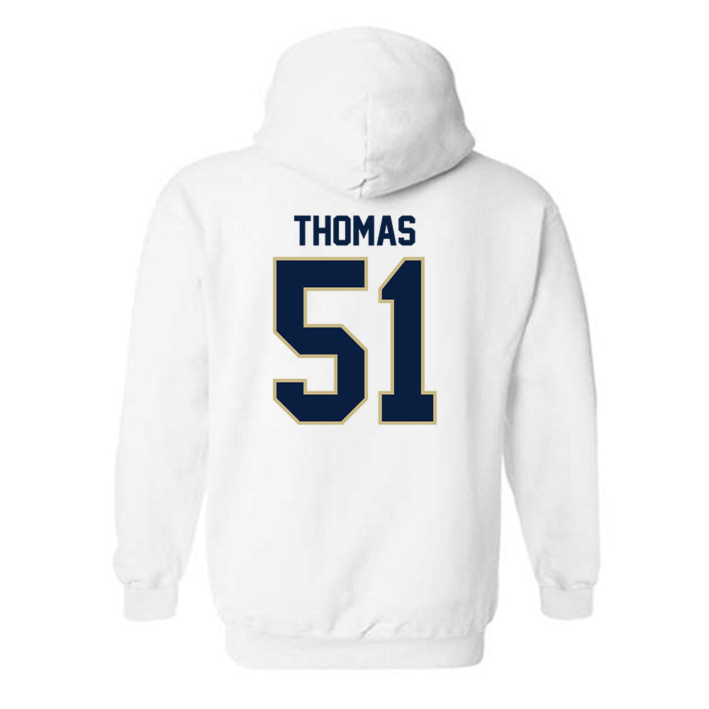 Akron - NCAA Football : DQ Thomas - Classic Shersey Hooded Sweatshirt Style001