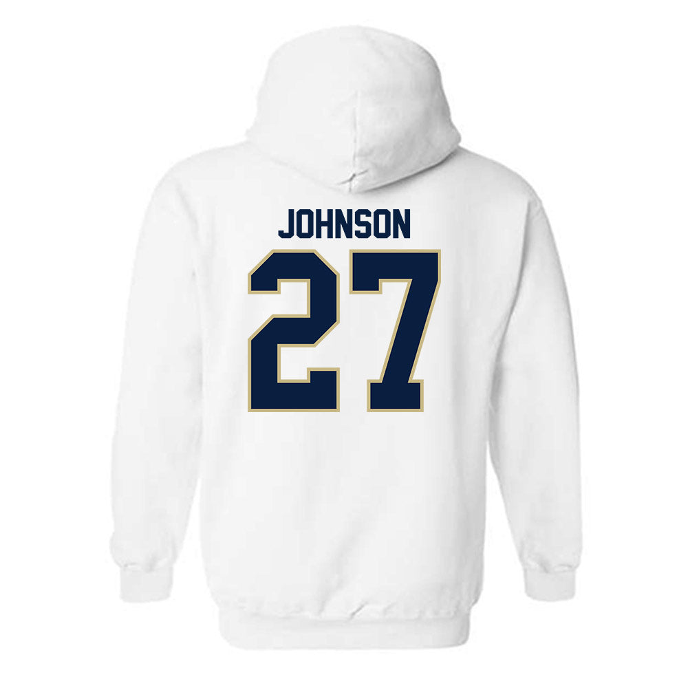 Akron - NCAA Football : Keyveon Johnson - Classic Shersey Hooded Sweatshirt Style002