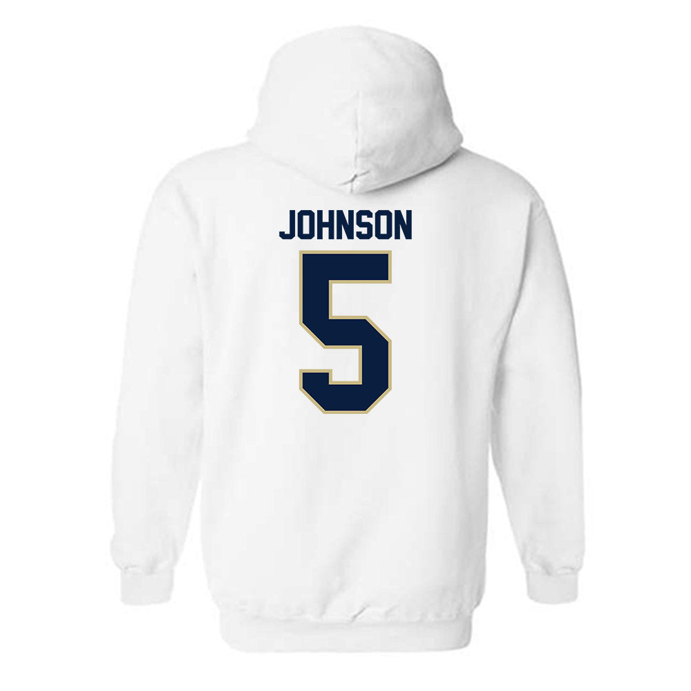 Akron - NCAA Men's Basketball : Tavari Johnson - Classic Shersey Hooded Sweatshirt Style002