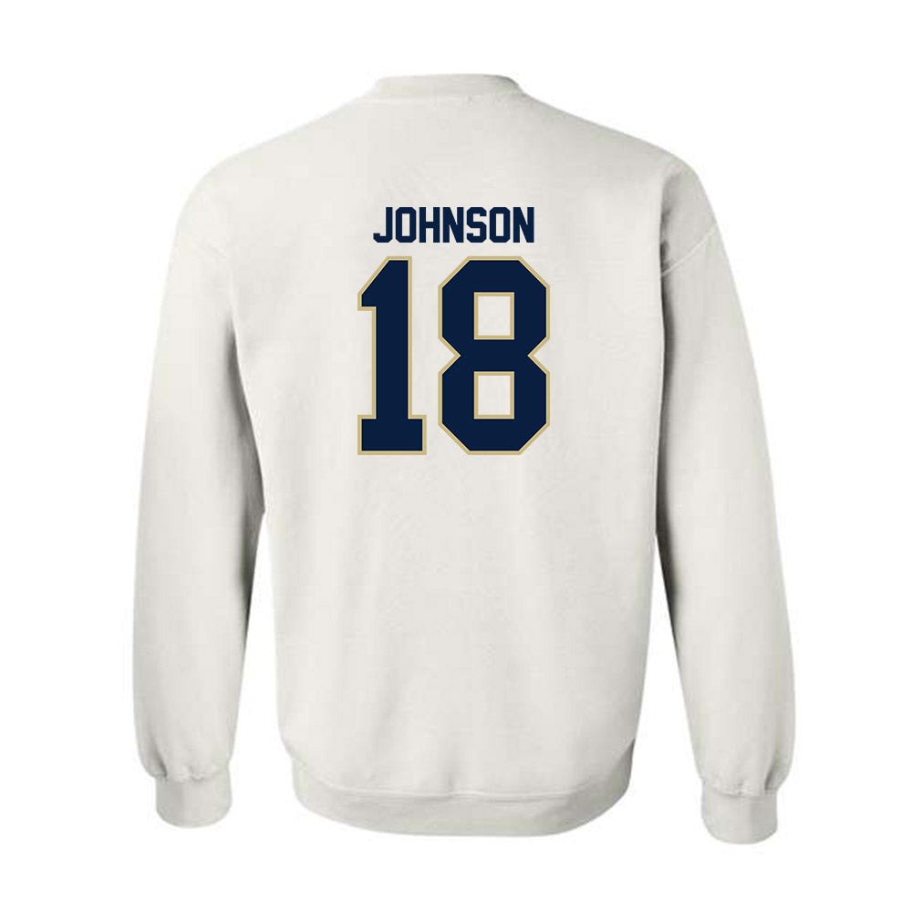 Akron - NCAA Football : DiMarco Johnson - Classic Shersey Crewneck Sweatshirt Style002