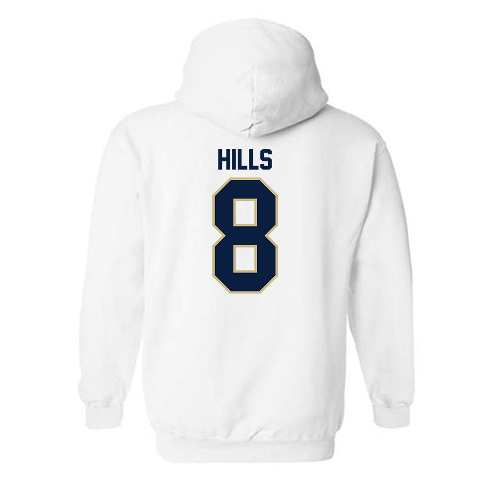 Akron - NCAA Football : Brandon Hills - Classic Shersey Hooded Sweatshirt Style003