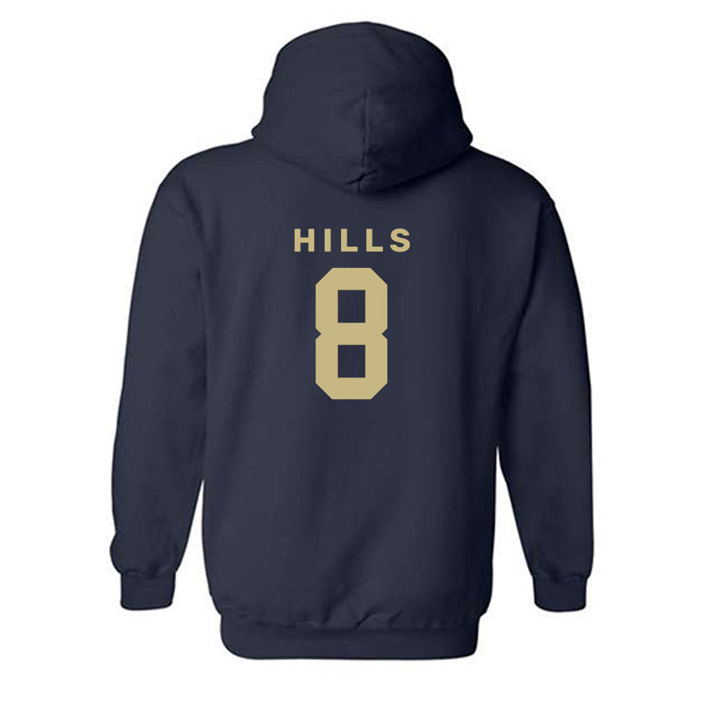 Akron - NCAA Football : Brandon Hills - Classic Shersey Hooded Sweatshirt