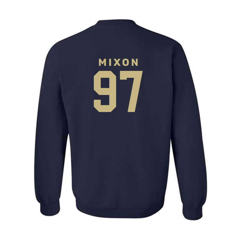 Akron - NCAA Football : Jon'Trell Mixon - Classic Shersey Crewneck Sweatshirt Style001